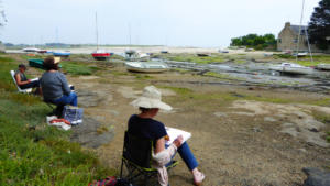 Dessin en extérieur