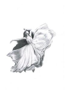 danseuse-en-blanc-en-cours-de-clair-obcur